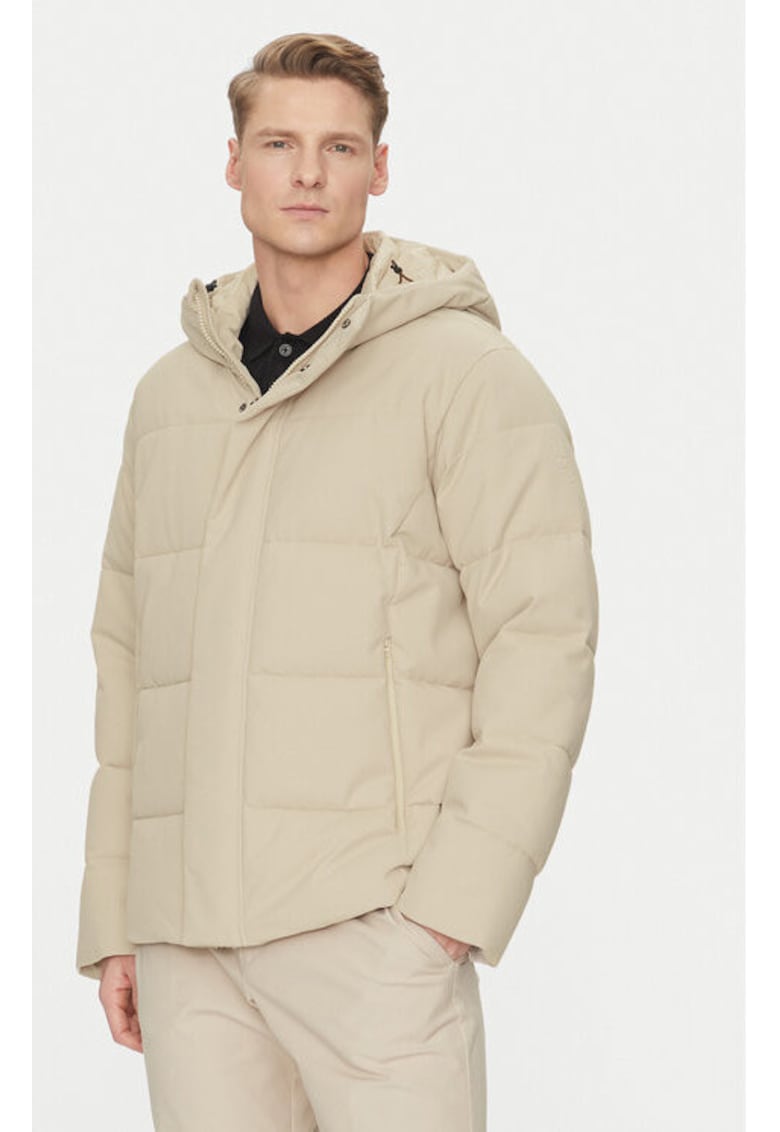 Geaca barbati - 304215391 - Poliester - Bej Geaca barbati - 304215391 - Poliester - Bej