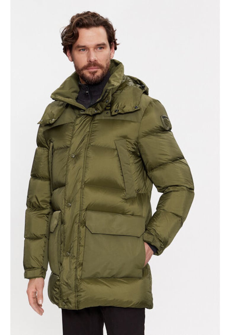 Geaca barbati - 303285739 - Poliamida - Verde