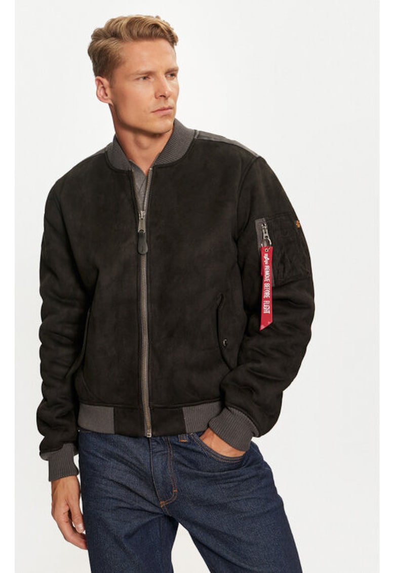 Geaca barbati - 304544002 - Poliester - Negru Geaca barbati - 304544002 - Poliester - Negru