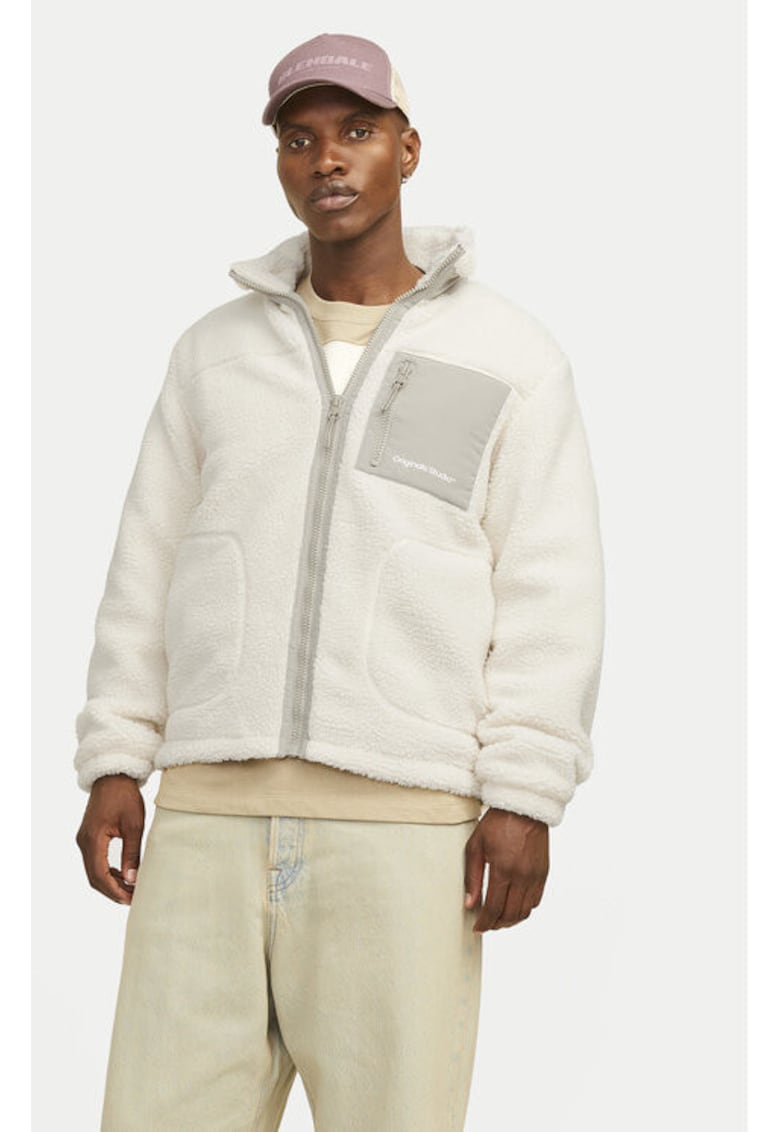 Geaca barbati - 304516504 - Poliester reciclat/Poliester - Bej