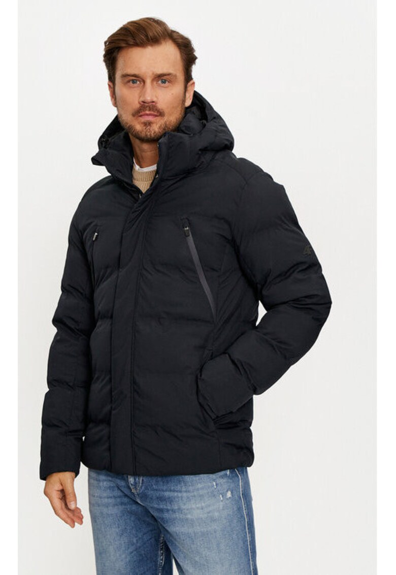 Geaca barbati - 303944414 - Poliester - S INTL - Negru