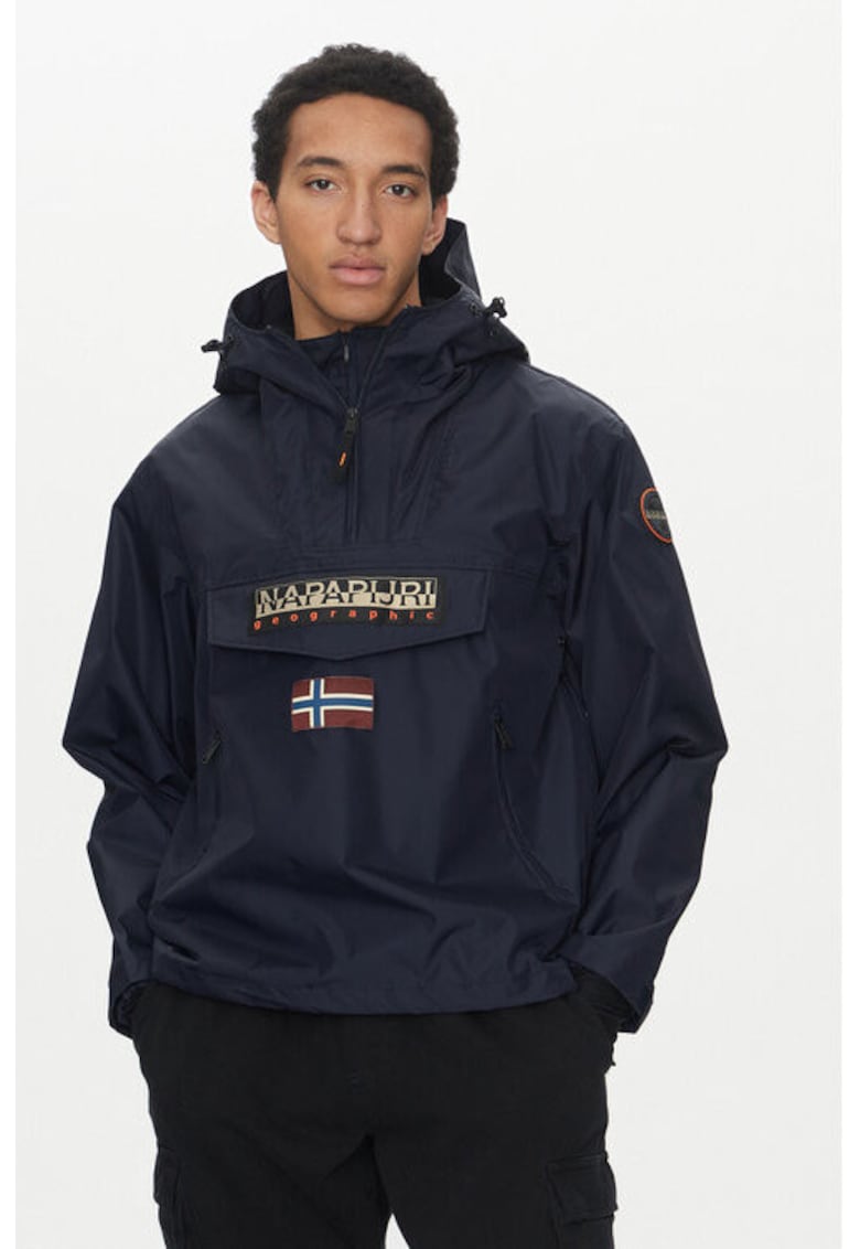 Geaca barbati - 305102638 - Poliamida - Albastru