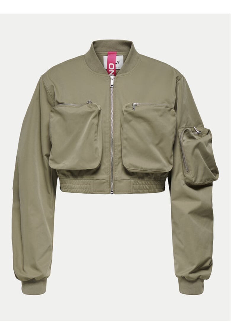 Geaca dama - 304784293 - Poliester - Verde - Verde