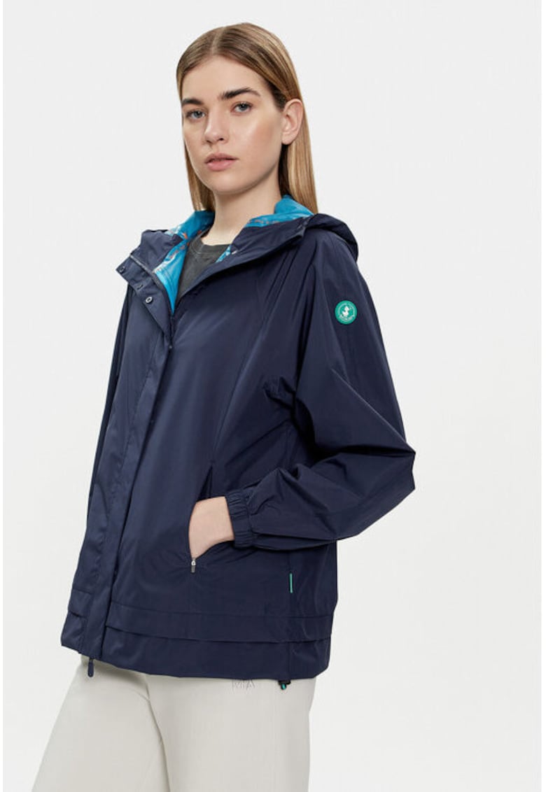Geaca dama - 303902650 - Poliester reciclat - Albastru