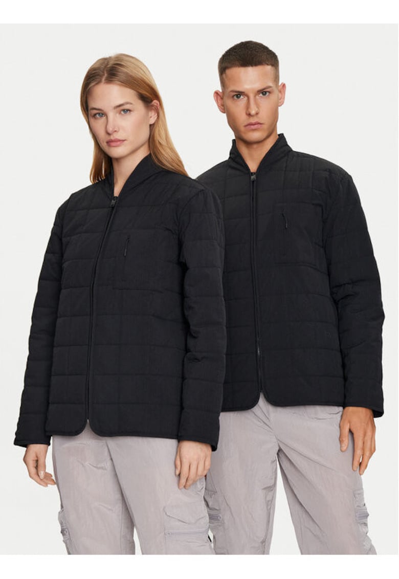 Geaca unisex - 303718589 - Nylon - Negru