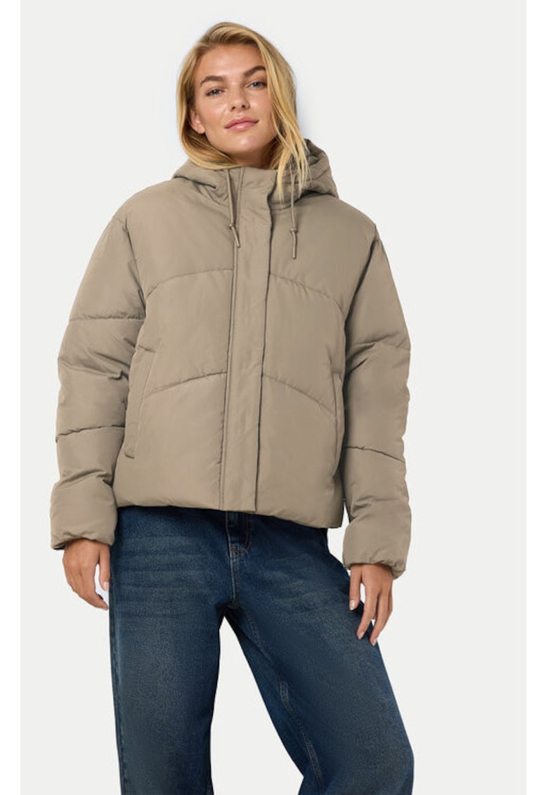 Geaca dama -  304517327 - Poliester - Bej