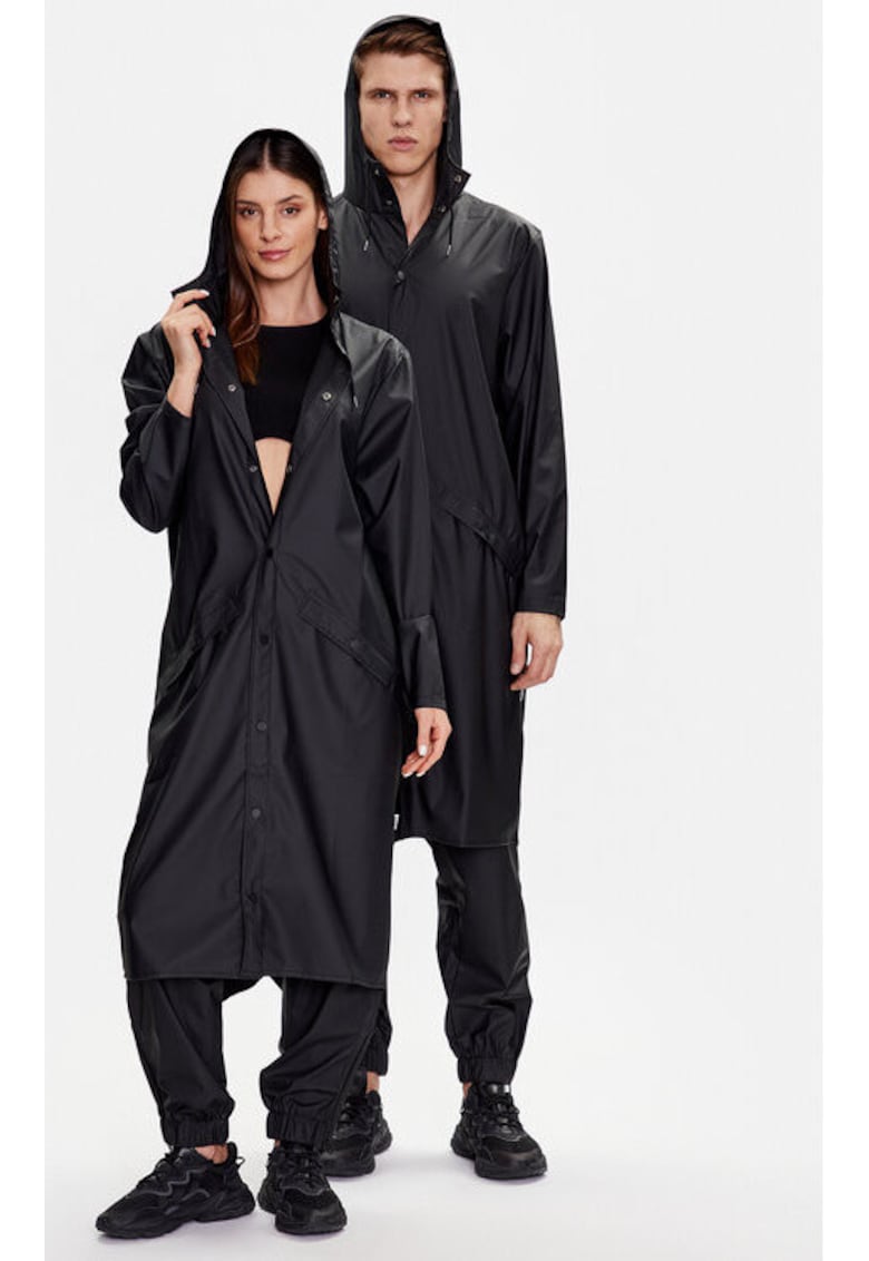 Geaca unisex - 300543733 - Poliester - Negru - Negru