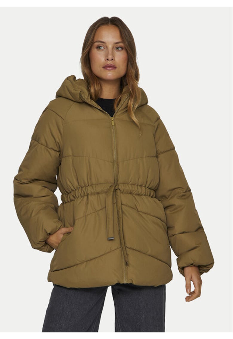 Geaca dama - 304687754 - Poliester - Maro Geaca dama - 304687754 - Poliester - Maro