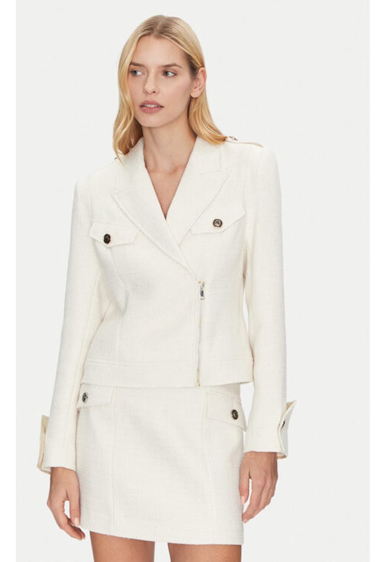 Geaca dama - 304709593 - Poliester - Alb