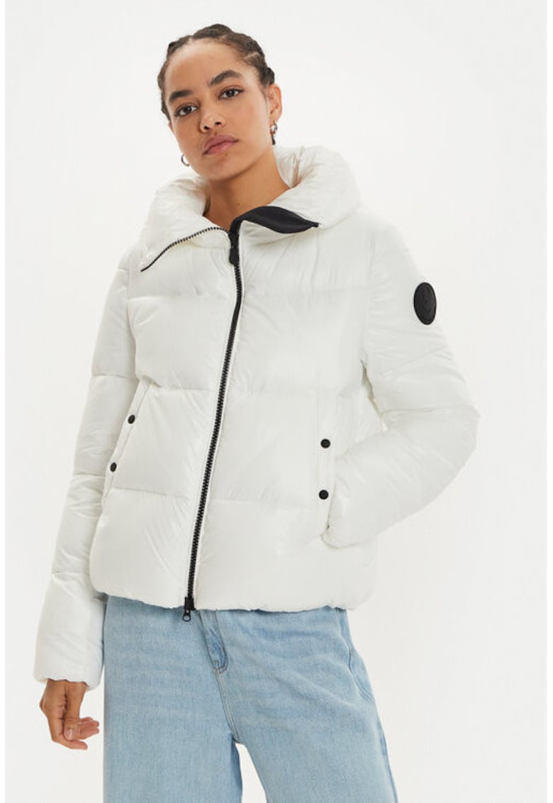 Geaca dama - 304214288 - Nylon - Alb