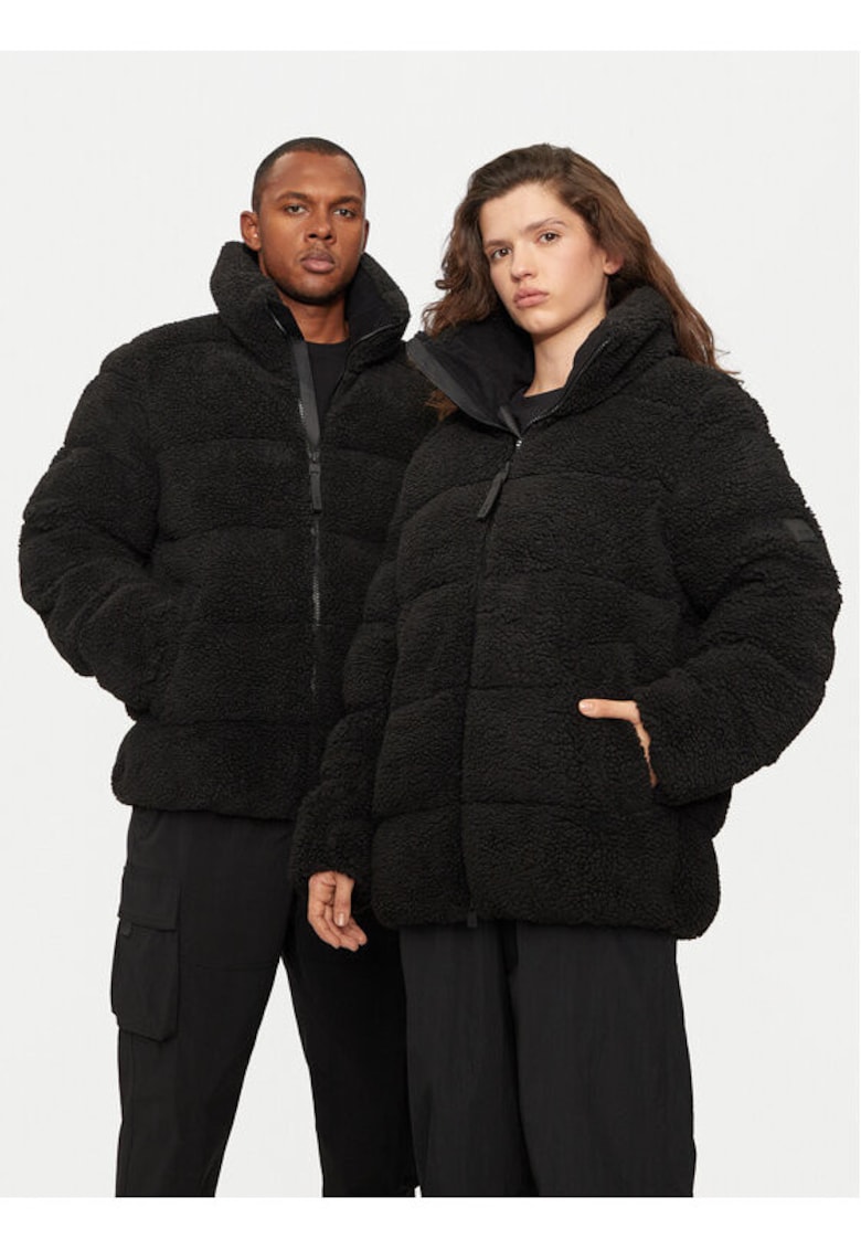 Geaca unisex - 304182266 - Poliester - Negru