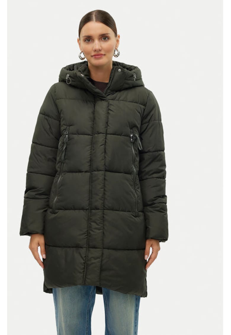 Geaca dama - 304509711 - Poliester reciclat/Poliester - Gri Geaca dama - 304509711 - Poliester reciclat/Poliester - Gri