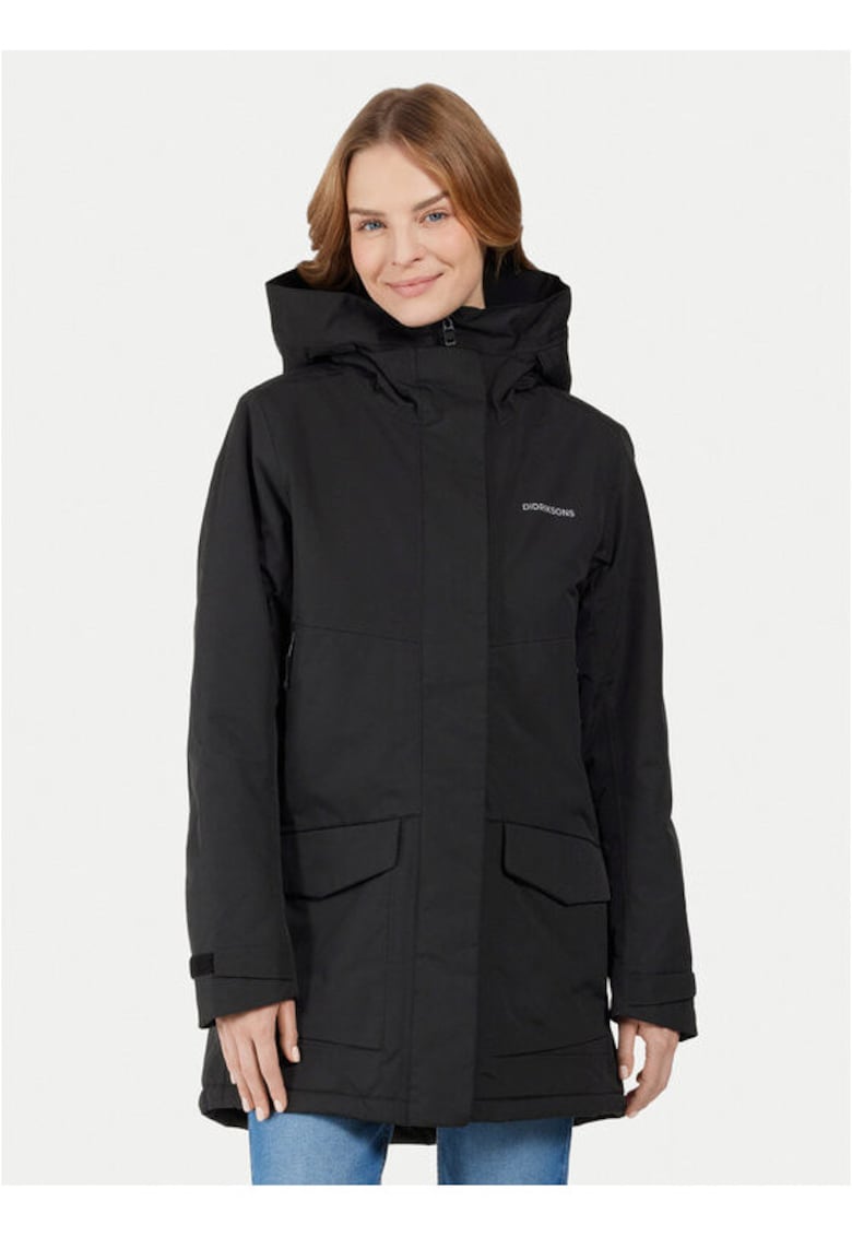 Jacheta dama - 304343582 - Poliamida - Negru