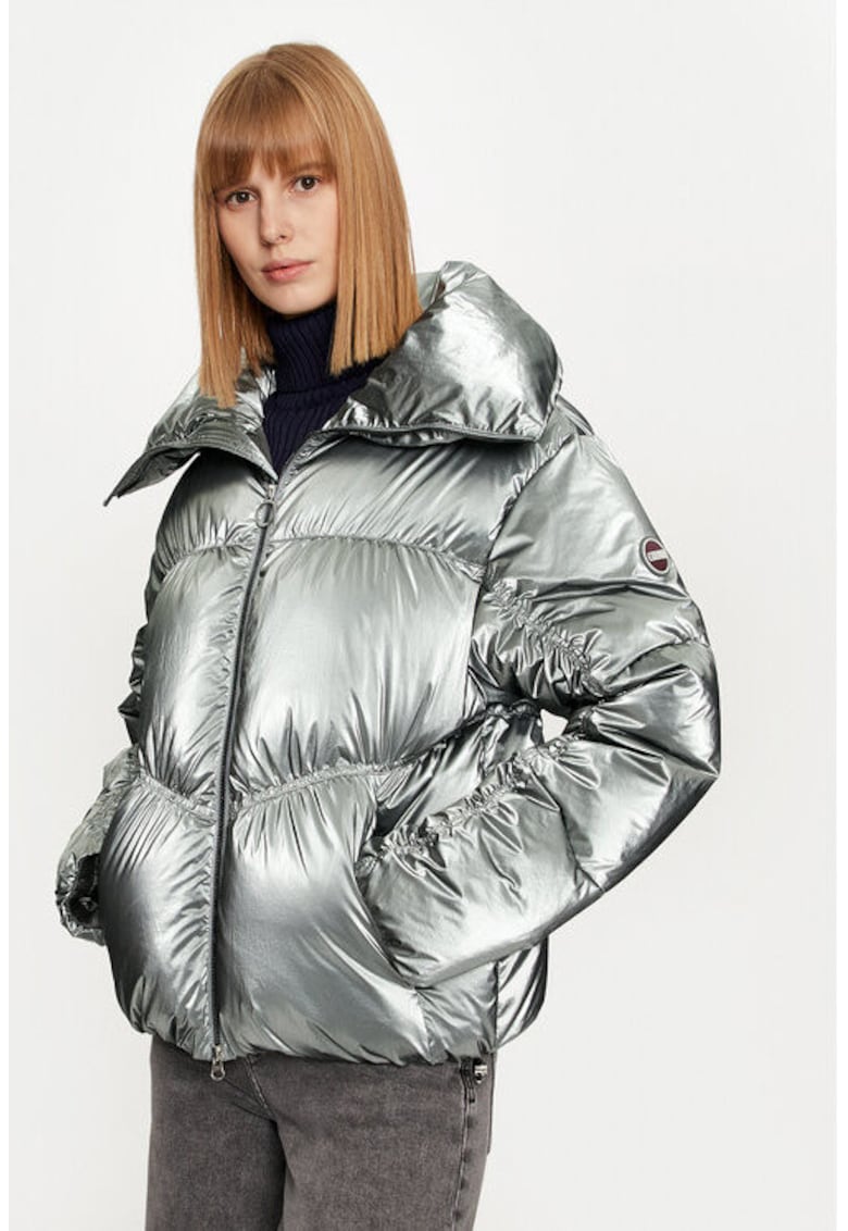 Geaca dama - 304466502 - Nylon - Argintiu Geaca dama - 304466502 - Nylon - Argintiu