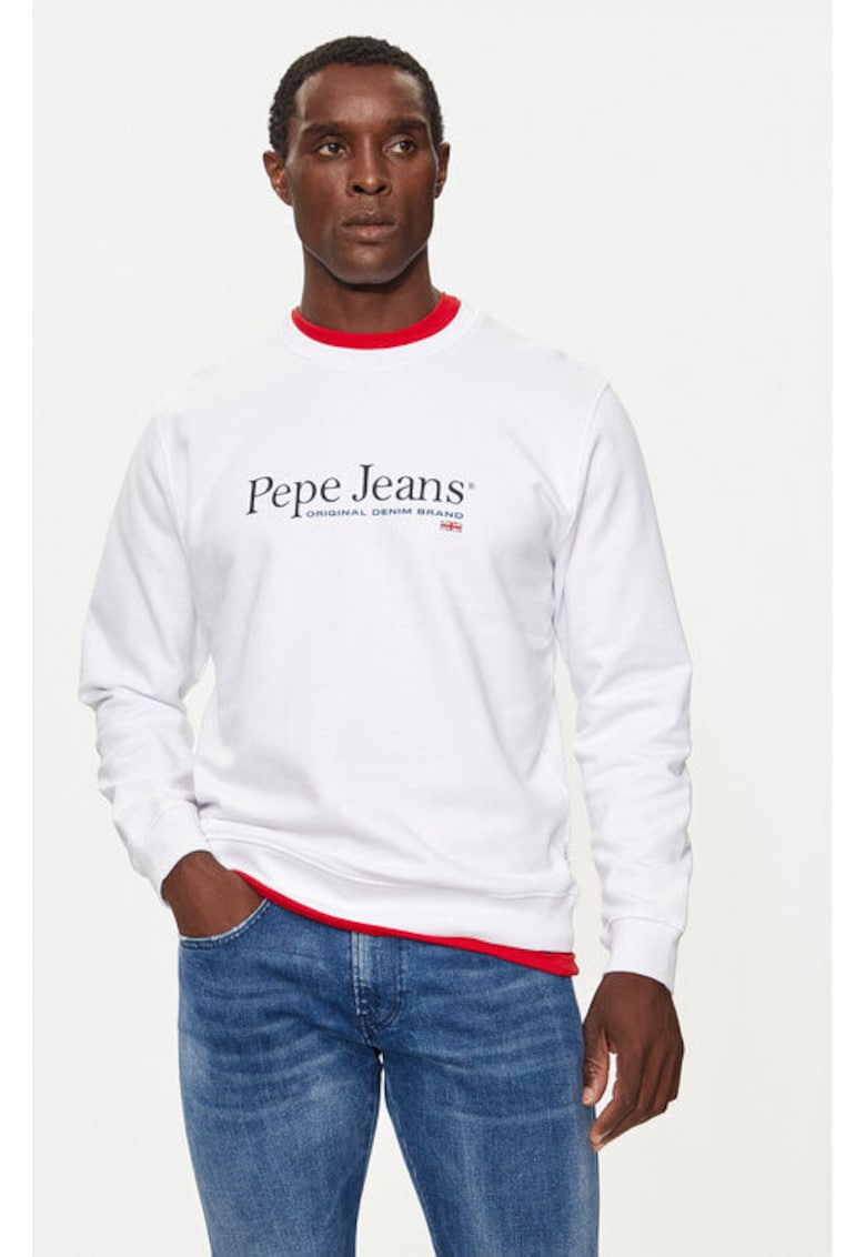 Bluza barbati - 304415845 - Bumbac - Alb - Alb