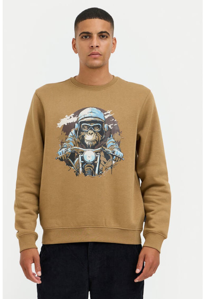 Bluza barbati - 304401008 - Bumbac/Poliester - Bej