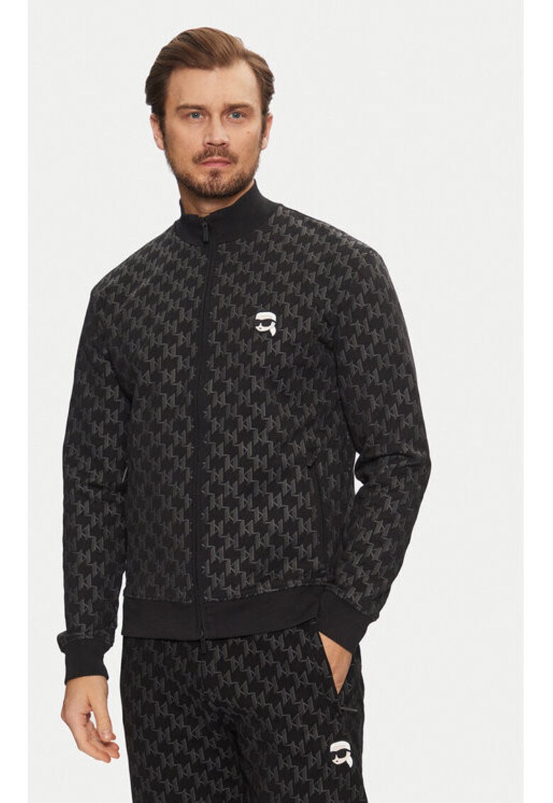 Bluza barbati - 304612985 - Bumbac - Negru