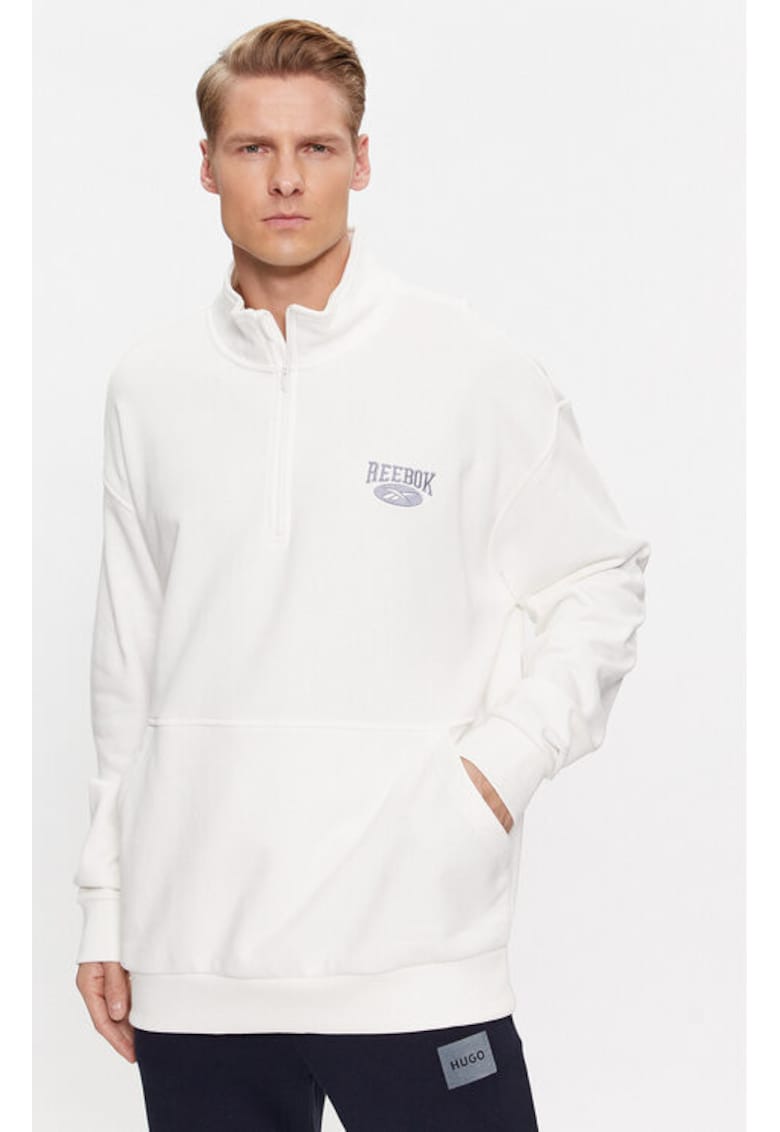 Bluza barbati - 302534180 - Bumbac - Alb