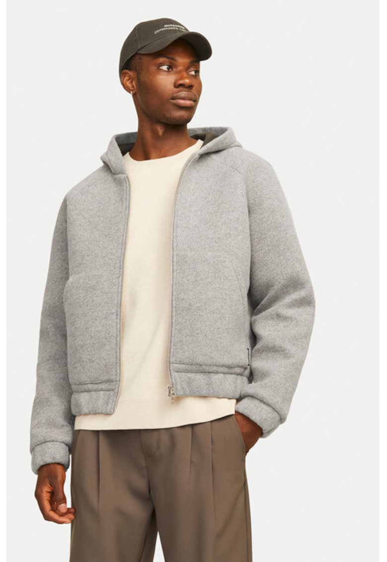 Bluza barbati -  304368899 - Poliester - Gri