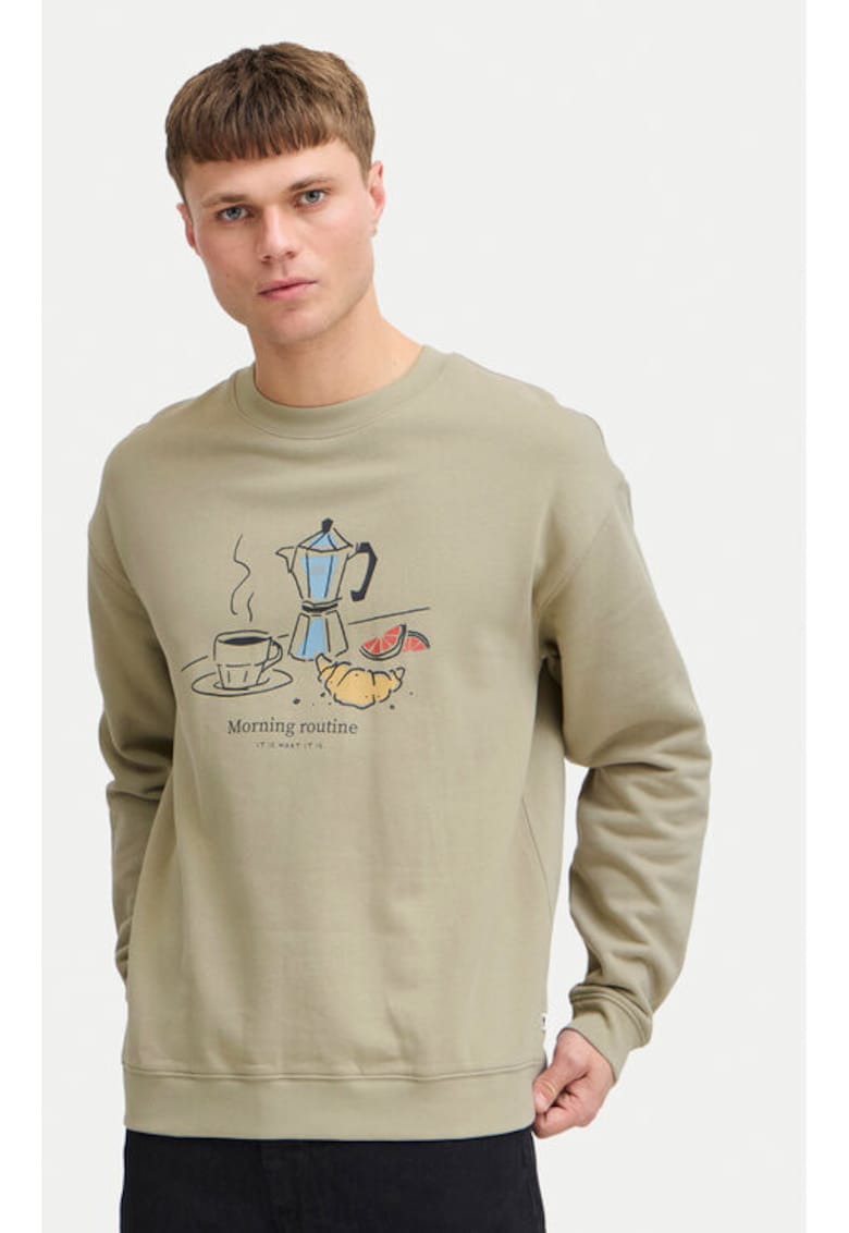 Bluza barbati -  304021459 - Bumbac - Bej