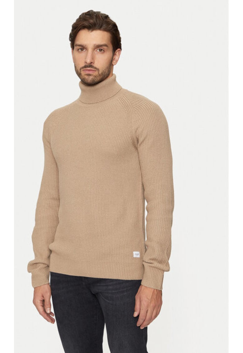 Bluza barbati - 304372537 - Acril/Bumbac - Bej