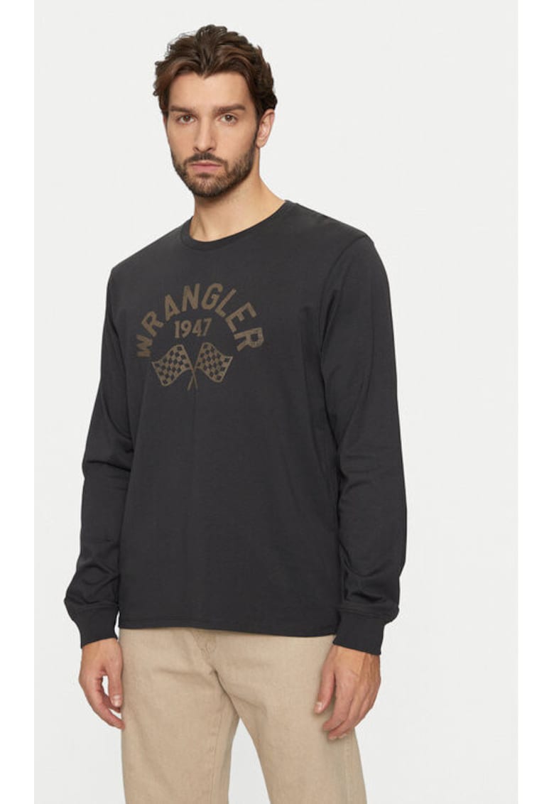 Bluza barbati - 304986659 - Bumbac - Gri - Gri