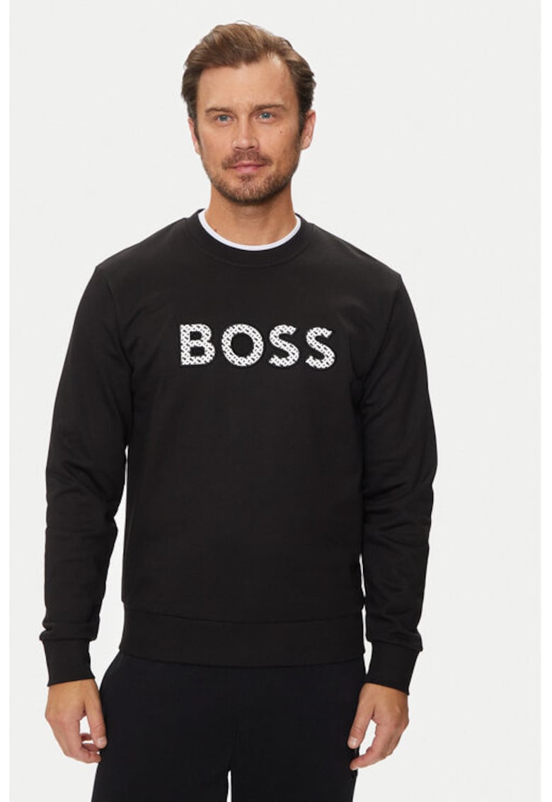 Bluza barbati - 304018459 - Bumbac - Negru