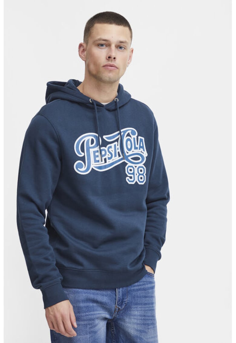 Bluza barbati - 303541101 - Bumbac/Poliester - S INTL - Albastru