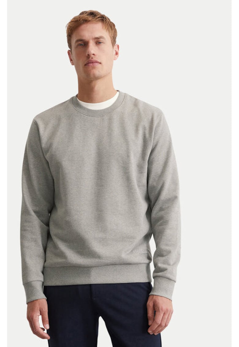 Bluza barbati -  304376368 - Bumbac - Gri