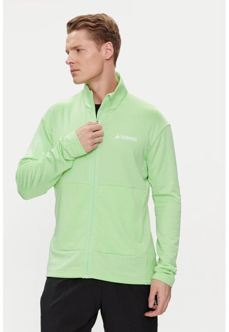 Bluza tehnica barbati - 303461201 - Poliester recliclat - Verde
