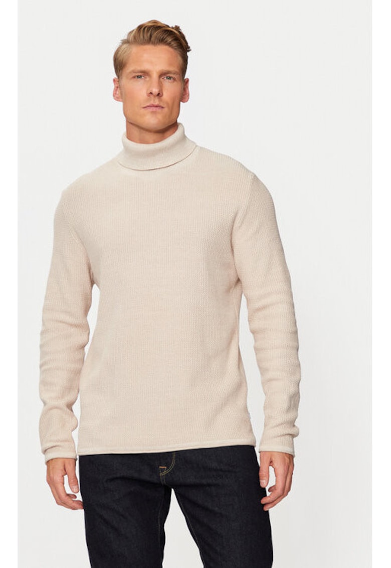 Bluza barbati - 304514715 - Bumbac organic/Bumbac - Bej