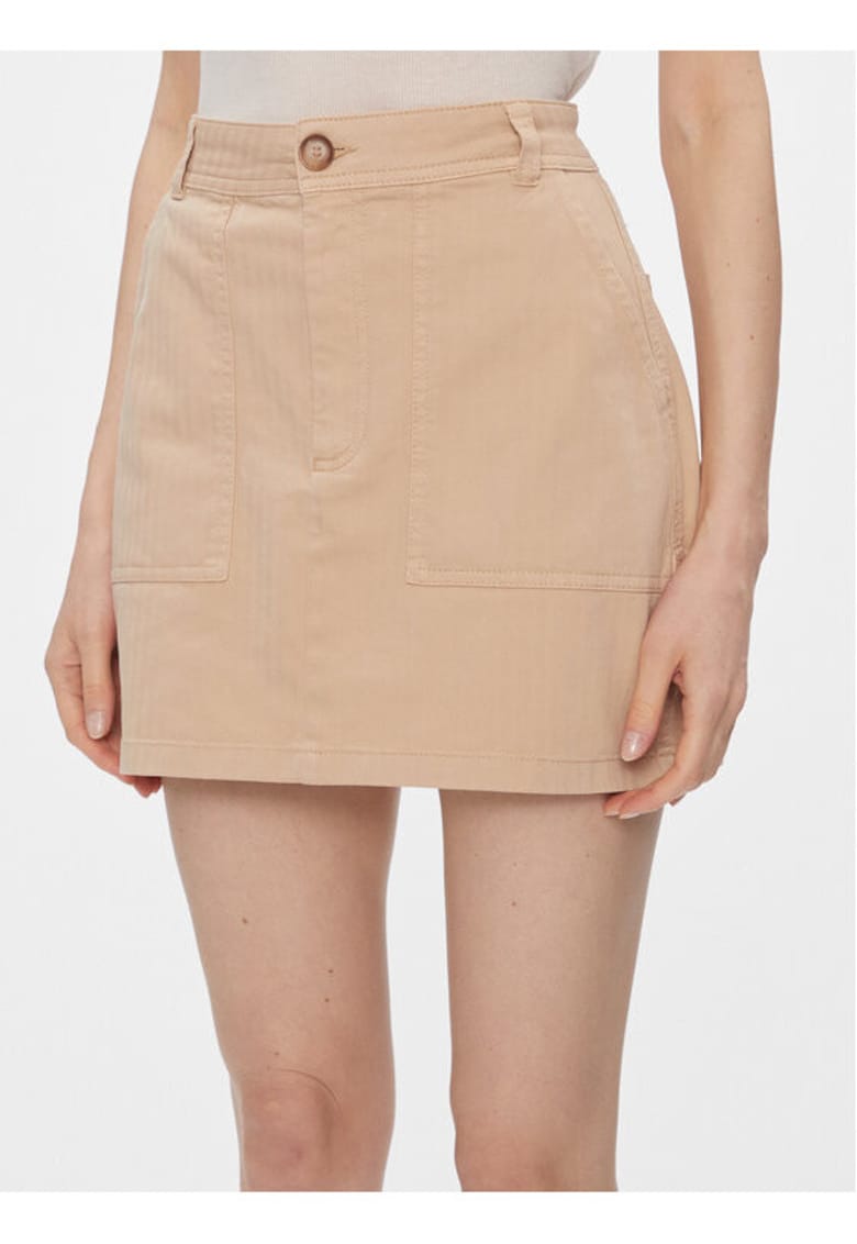 Fusta dama - 303438746 - Bumbac - Bej Fusta dama - 303438746 - Bumbac - Bej