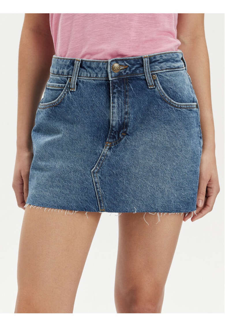 Fusta dama albastra - Albastru