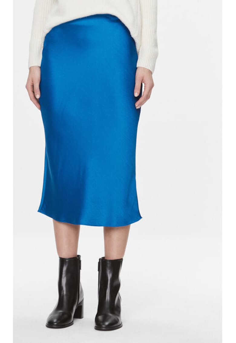 Fusta dama - 303646691 - Poliester reciclat - Albastru