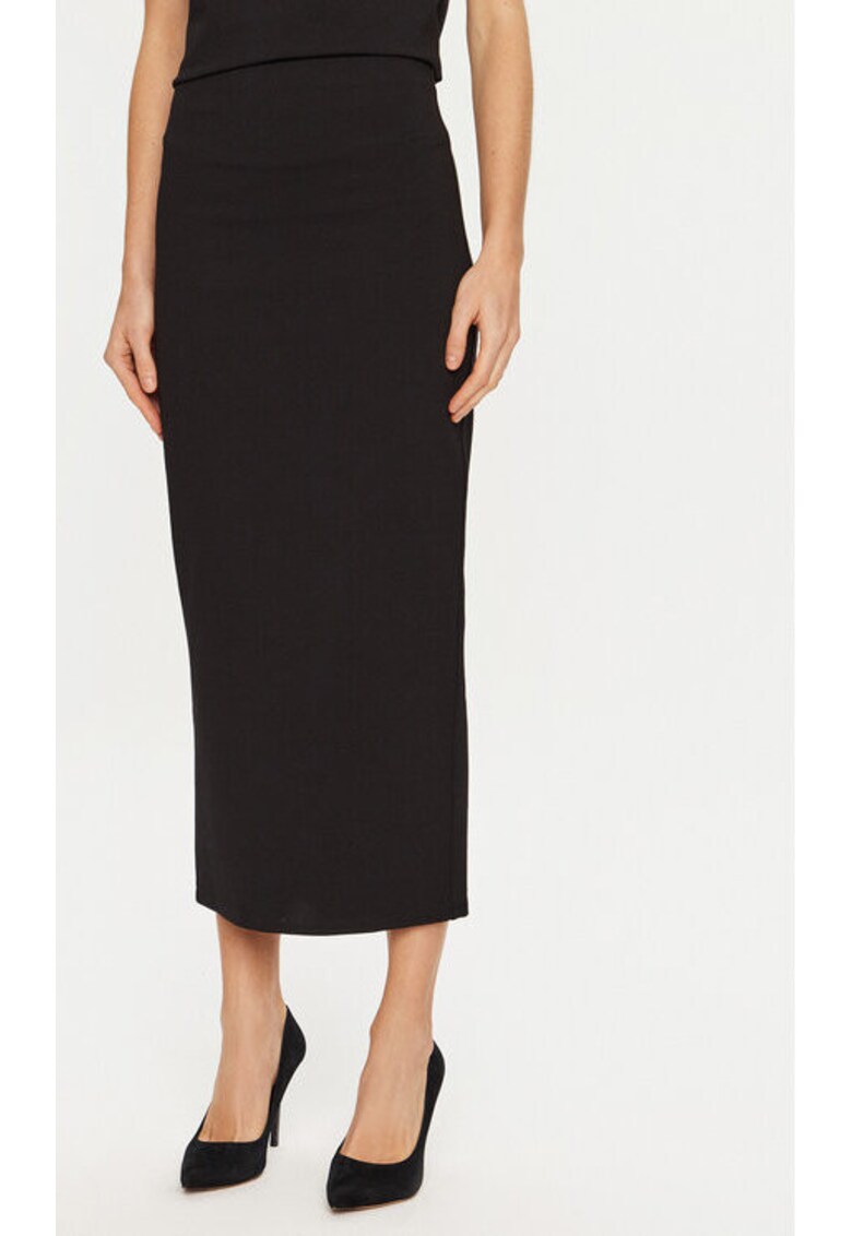 Fusta dama - 304904981 - Viscoza/Nylon - S INTL - Negru