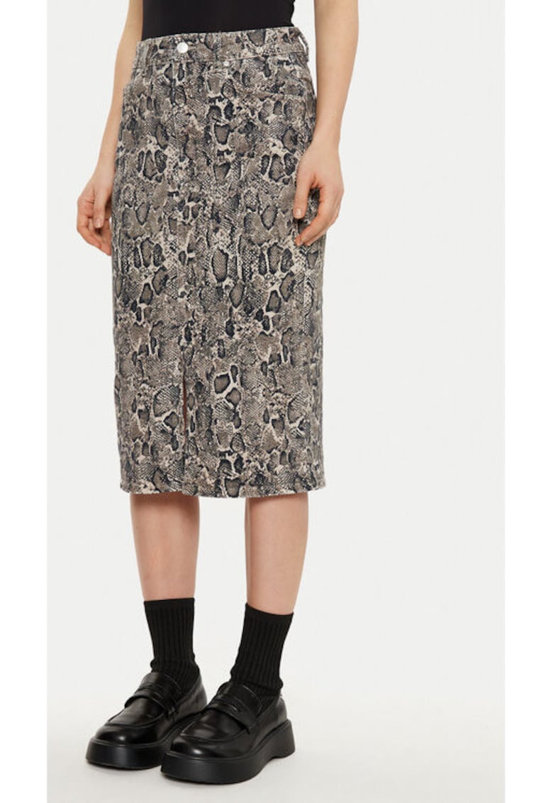 Fusta dama - 305183064 - Bumbac - Maro Fusta dama - 305183064 - Bumbac - Maro