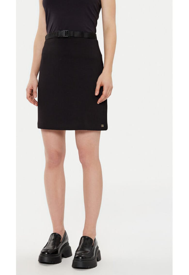 Fusta dama -  304940026 - Poliester/Viscoza - Negru