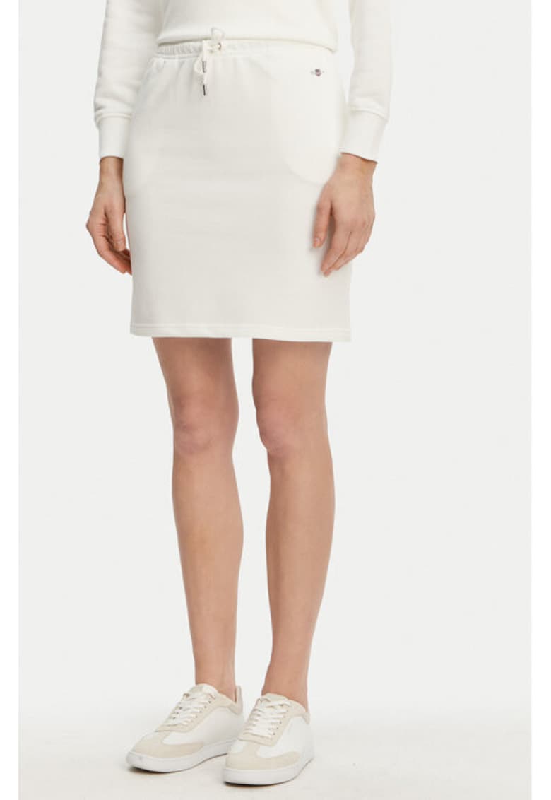 Fusta dama - 305366955 - Bumbac - Bej