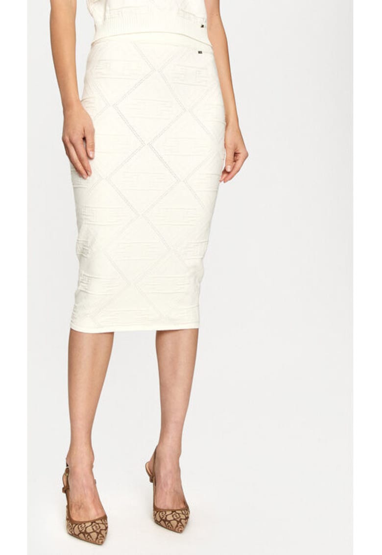 Fusta dama -  304202407 - Viscoza/Poliester - Bej