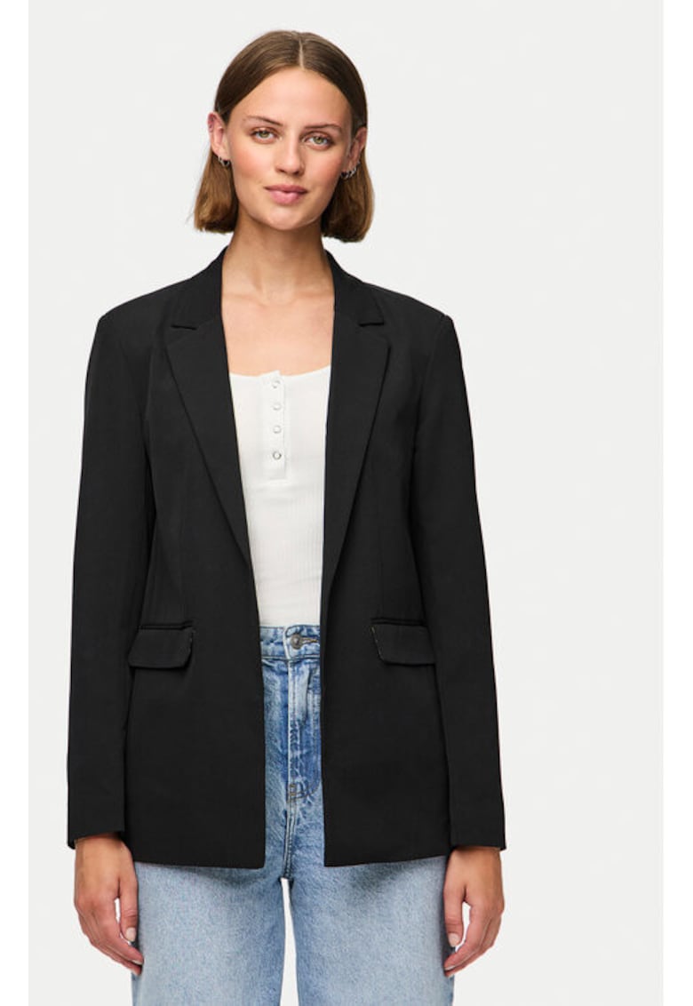 Sacou dama - 304517983 - Poliester reciclat/Poliester - Negru