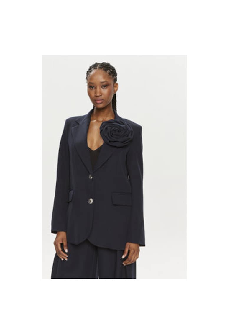 Sacou Dama -  304379734 - Poliester/Elastan - M INTL - Albastru