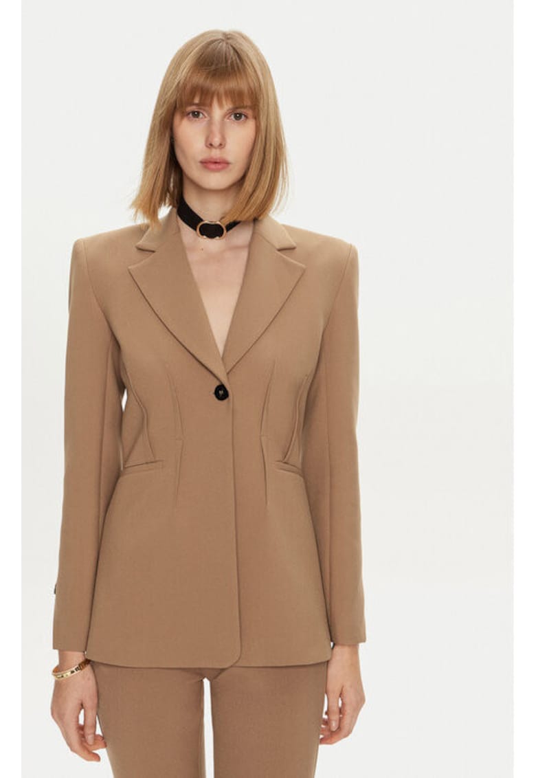 Sacou dama -  304362262 - Poliester/Viscoza - Bej