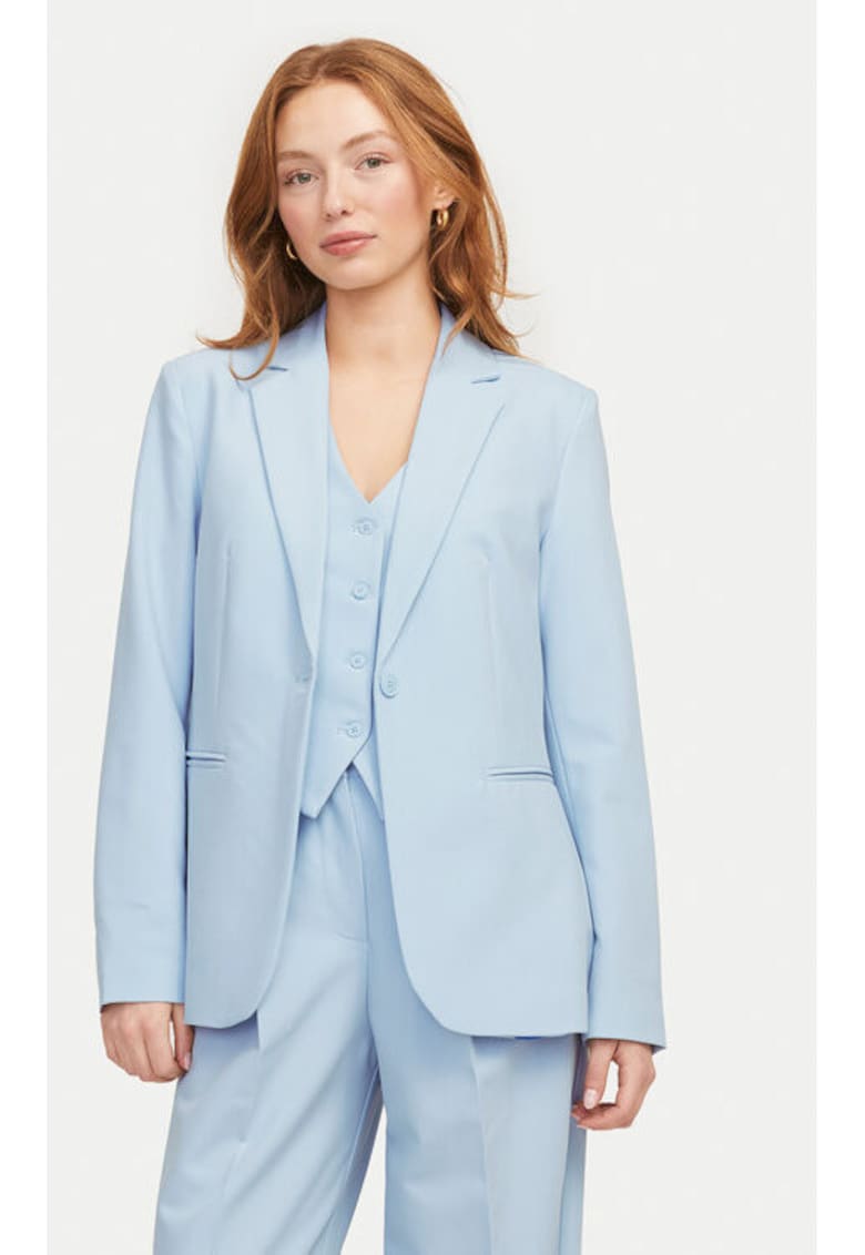 Sacou dama -  304703256 - Poliester/Viscoza - Albastru