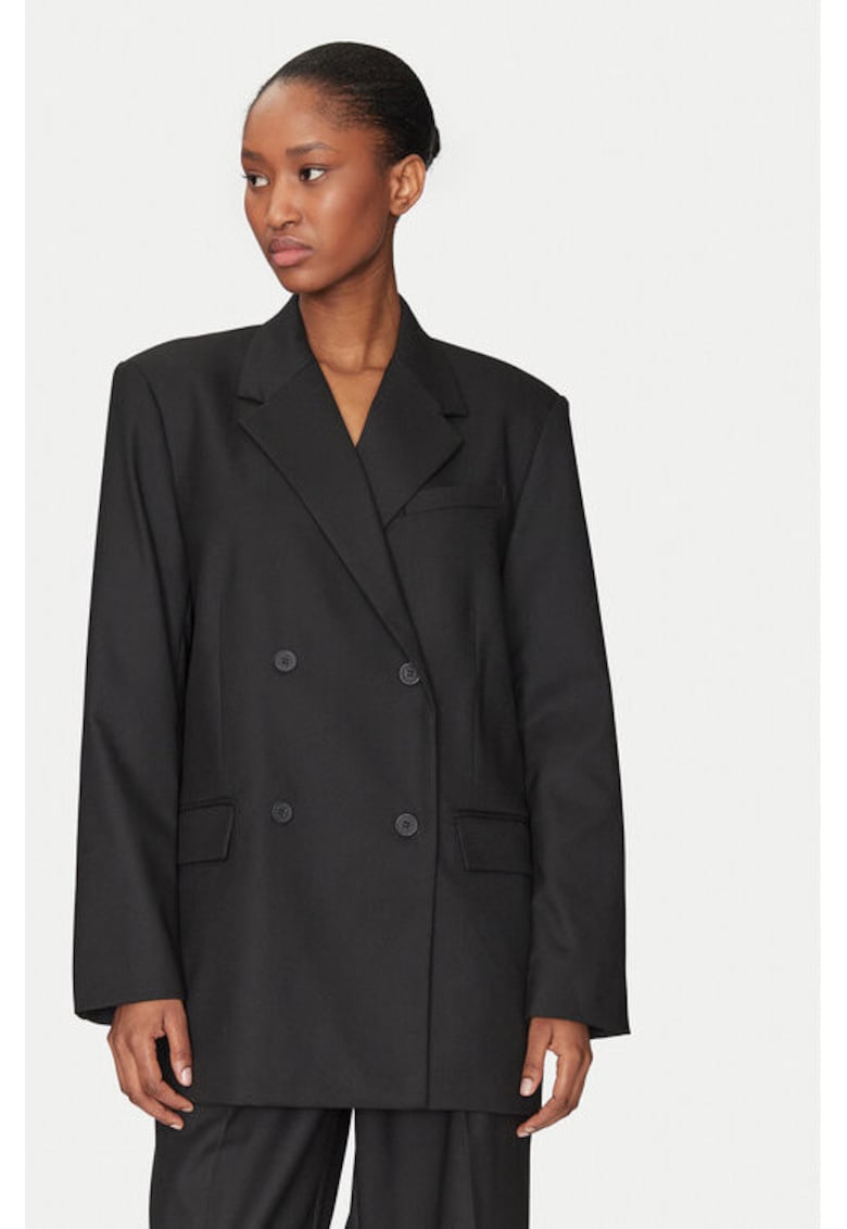 Sacou dama -  305214317 - Poliester/Viscoza - Negru