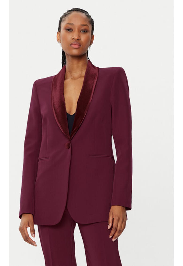 Sacou dama -  305119001 - Poliester - Rosu