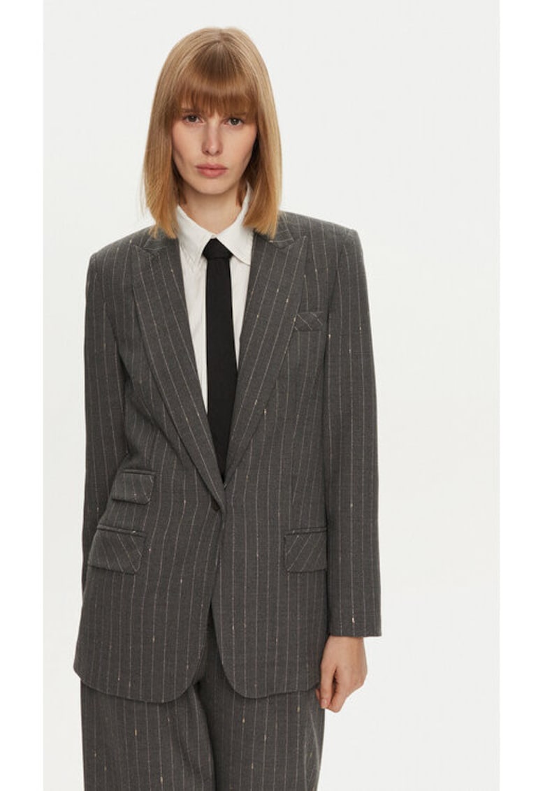 Sacou dama -  304362224 - Poliester/Lana - Gri