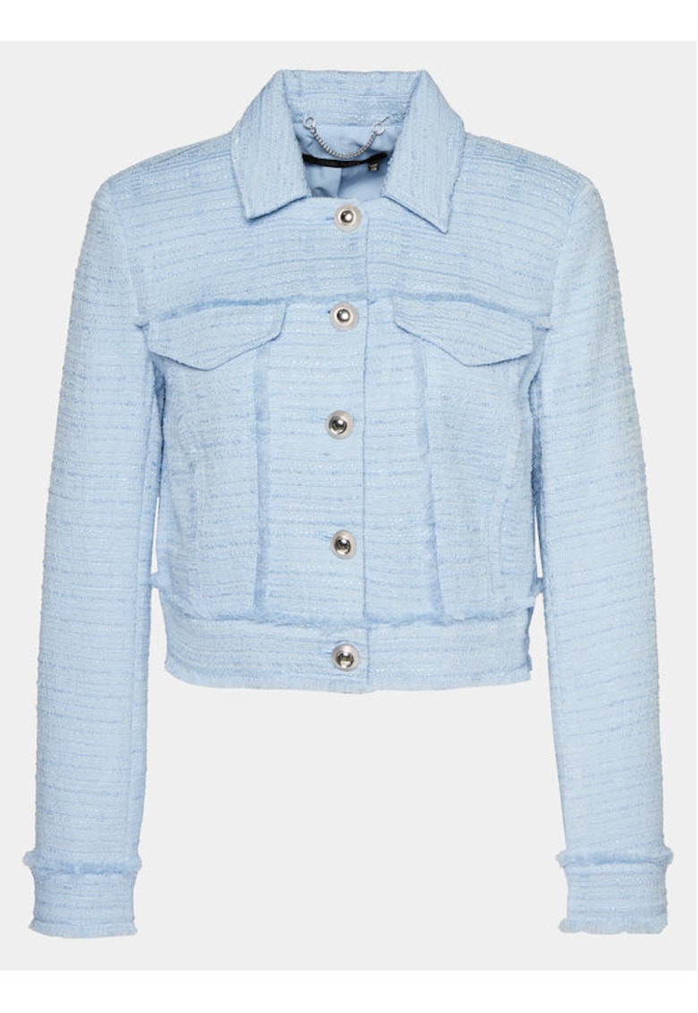 Sacou dama -  303698423 - Poliester/Viscoza - Albastru