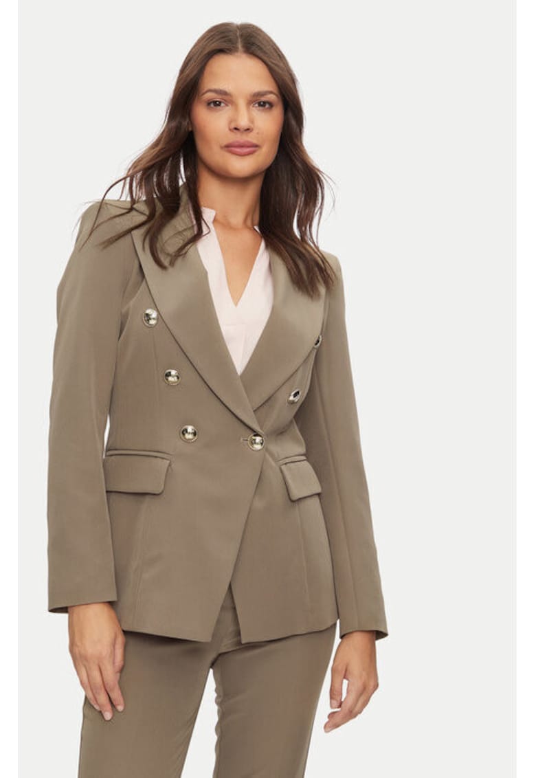 Sacou dama -  304768811 - Poliester reciclat - Maro