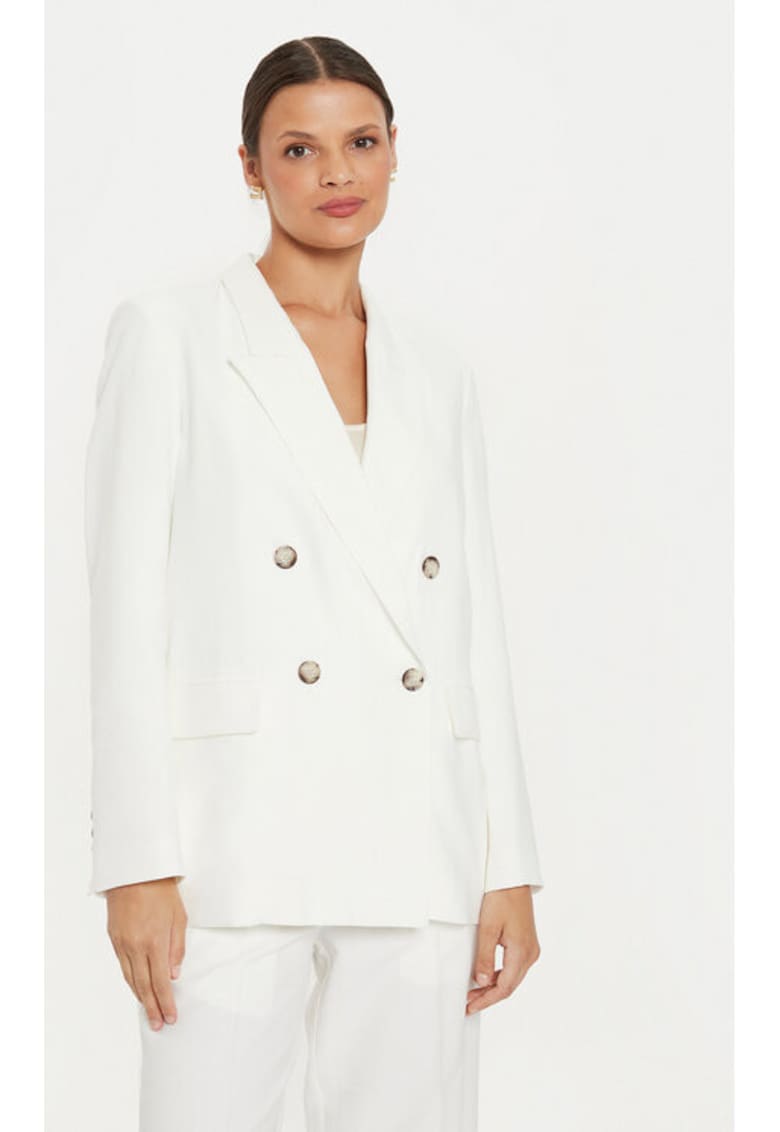 Sacou dama - 304573996 - Acetat/Viscoza - Bej