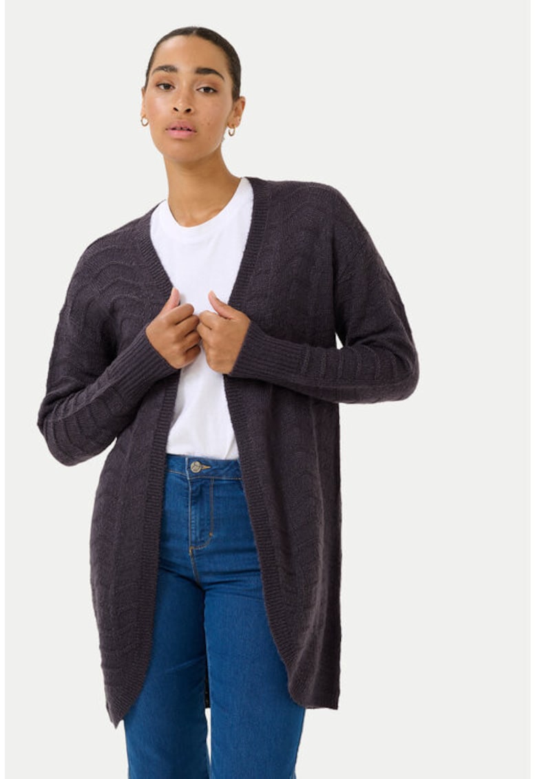 Cardigan dama -  304751714 - Acril/Bumbac - Negru